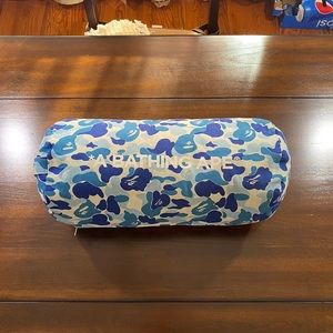 Bape Blue ABC Camo Pillow